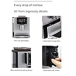 QJRGUY Automatic Coffee Machine - Espresso Maker, 4L Capacity, Black, Style, One-button Interface - Image 6
