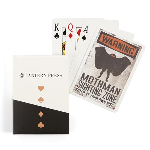 Baraja de Cartas Póker Lantern Press Mothman 52 Cartas