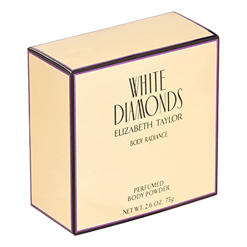 Elizabeth Taylor White Diamonds Body Radiance Perfumed Body Powder 2.60 oz (Pack of 5)