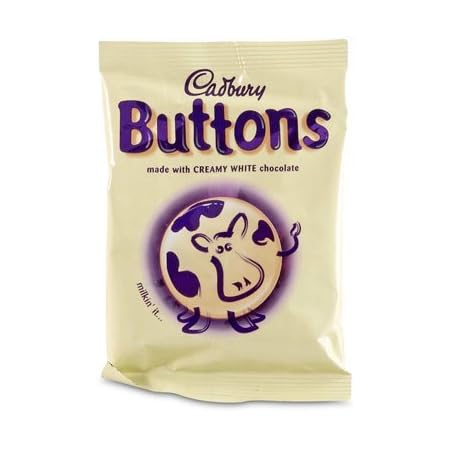 Cadbury White Chocolate Buttons 10 Pack Amazon Co Uk Grocery
