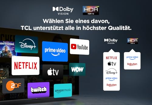 TCL 50PF650 50-Zoll 4K Ultra HD, HDR TV, Smart LED Fire TV (Dolby Vision, Dolby Atmos, DTS, HDR 10, Alexa integriert, Airplay2, Miracast) – Bild 6