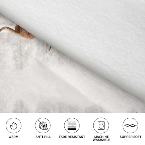 Couverture à capuche oversize vache écossaise pour vos soirées cocooning - 5