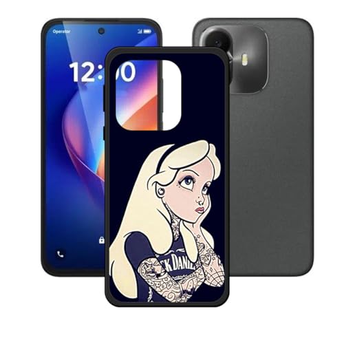 CongJiaLingXi �K�p���� TCL K70 Power 4G �p�̃J�o�[ �A�\�t�g�V���R�[��TPU�\�t�g�P�[�X�o���p�[�V�F���v���~�A���ی�P�[�X���J�o�[ �p�� �K�p���� TCL K70 Power 4G (6.8") - WZ1