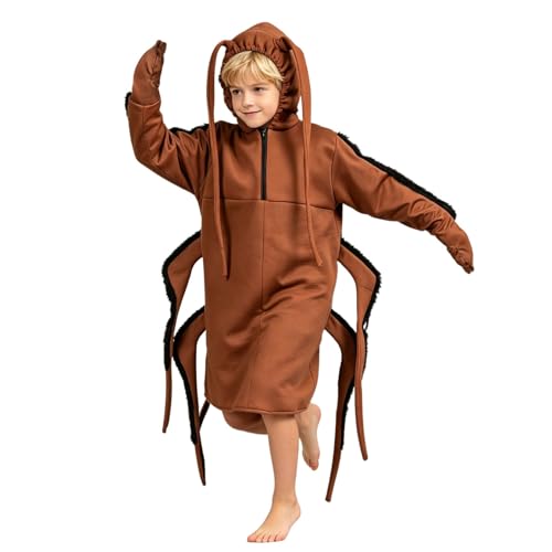 Cour des enfants pour le spectacle d'Halloween costume de fête