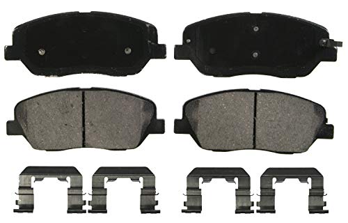 Wagner QS ZD1385 Disc Brake Pad Set, Chamfered Edges for Smooth, Quiet Stops, Fits 2009–2010 Kia Borrego