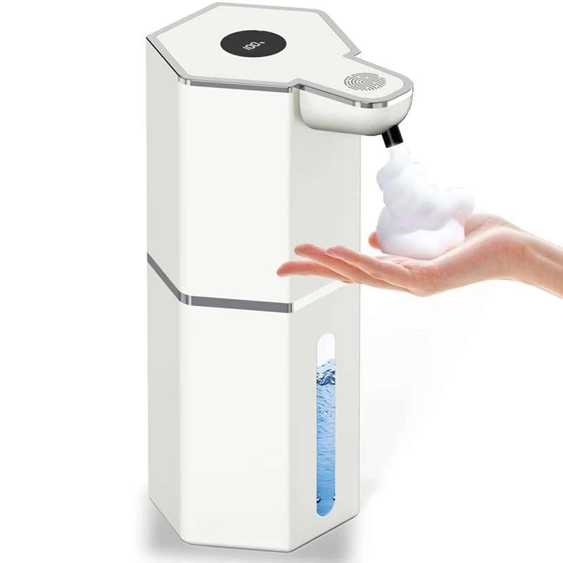 Fastlink;Touchless Foaming Soap Dispenser - Wall-Mounted Automatic Rechargeable Soap Dispenser for Bathroom Hygiene