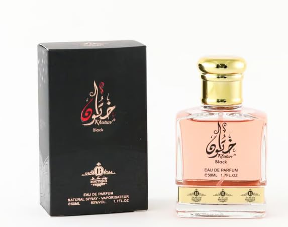 GenericTek.Store Khatun Black Eau De Parfum 50 ML