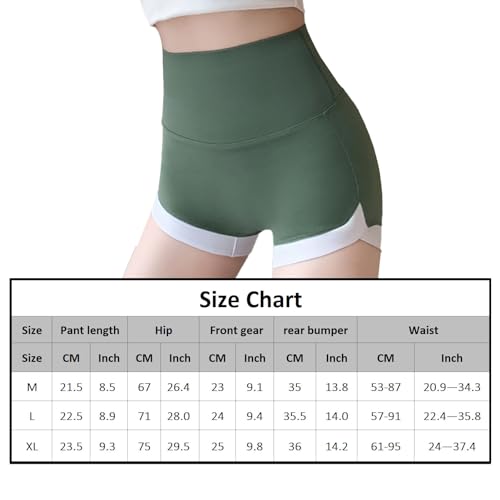 PUCHEN Shorts de Sport de contrôle du Ventre pour Femmes | Short serré d'exercice d'entraînement pour Femmes avec Fesses levées - Vêtements de Sport Shapewear pour Femmes pour Le Cyclisme, Le Jogging – vue 4