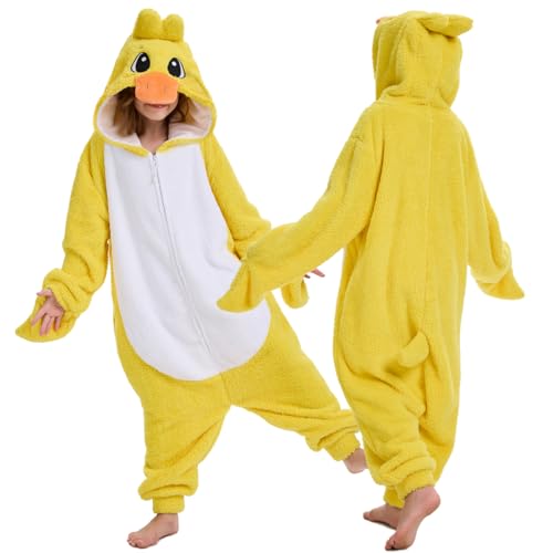 Disfraz unisex de pato para niños y adolescentes miniatura 1