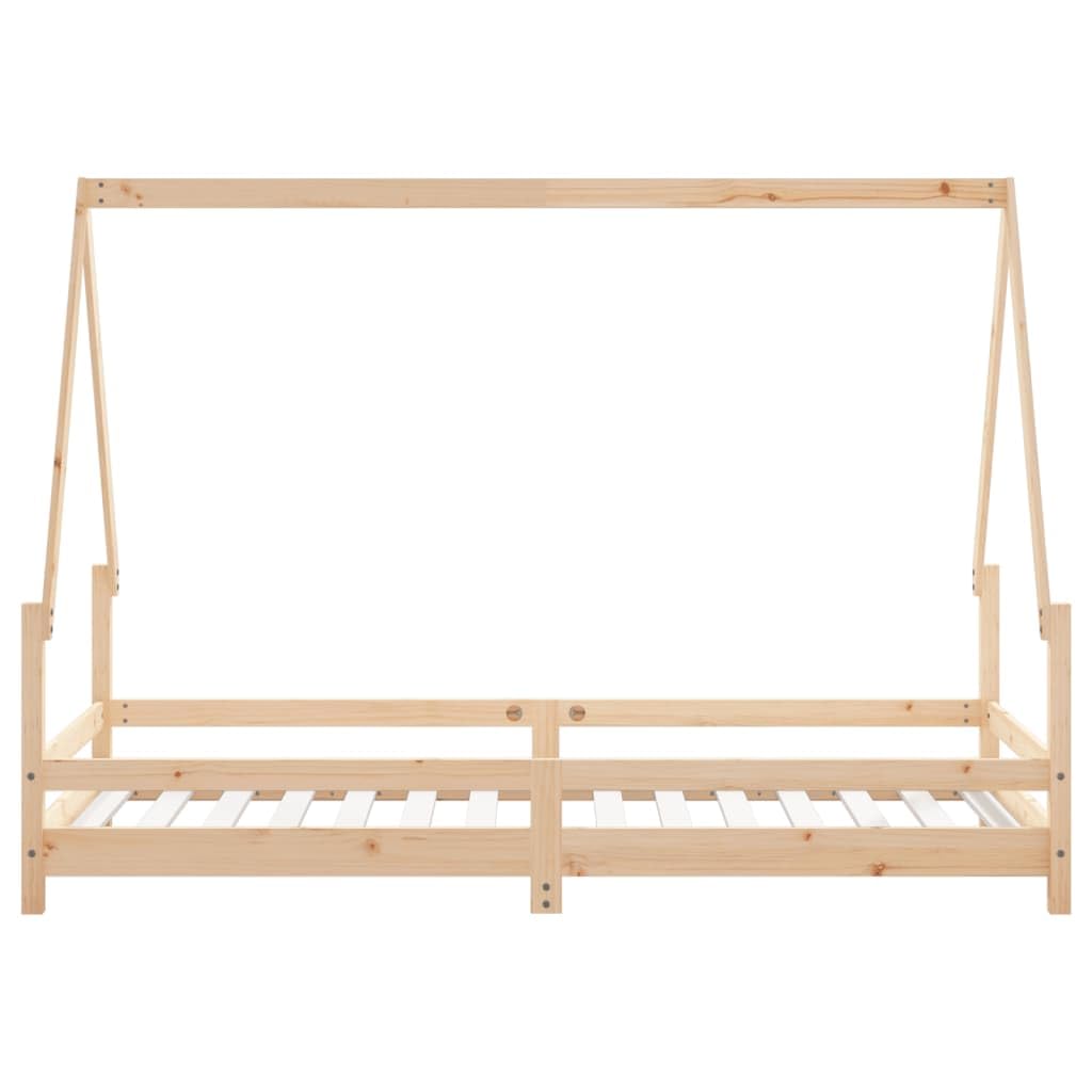 Rantry Holz Kinderbett Hausform mit Lattenrost, für Kinder ab 4 Jahren, 90x190 cm - Massives Kiefernholz Model834492