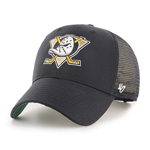 \'47 Anaheim Ducks Black NHL Most Value P. Branson Cap - One-Size