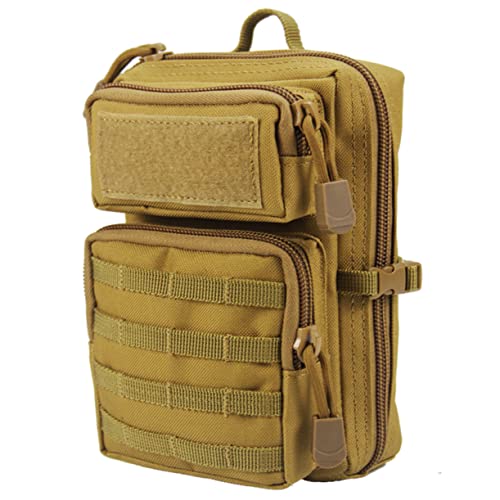 GOOHOCHY First Aid Pouch 3P Modular Outdoor Medicine Bag for Camping and Hiking with Shoulder Strap Emergency Medical Kit Accessory Bag