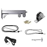 ZACUNXY Polea Gimnasio Casa，Poleas Gimnasio Fitness Poley Cable Máquina Sistema de Ajuste Arm Biceps Tríceps Fuerza Mano Entrenamiento Inicio Gimnasio Entrenamiento Equipmen Set(Style 4)