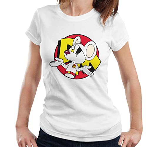 All+Every Danger Mouse in My Defence I was Unsupervised Women's T-Shirt White