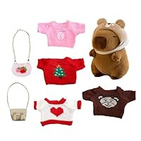 Capybara Knuffel Met Kleding - Capybara-knuffels Aankleden - Gevulde Capybara Met Kleding - Capybara-kostuum Aankleden Capybara-decoratie Capybara-knuffeldier Voor Verjaardag