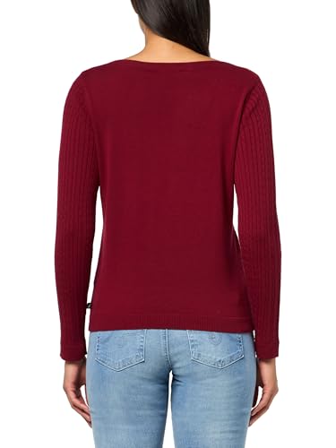Image of Nautica Women's Long Sleeve Cable Boatneck Sweater