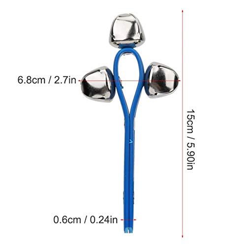 Jingle Hand Bells, Handbell, Excellent Effect Safe Clear Playing Music Entusiasta iniciante para beb