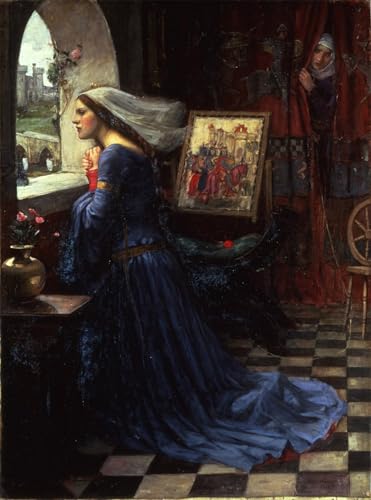 Impresión de carteles Vanità de John William Waterhouse, cuadro decorativo en lienzo de 60x90cm
