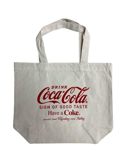Amazon | コカ・コーラ Coca Cola ランチバッグ トートバッグ ホワイト