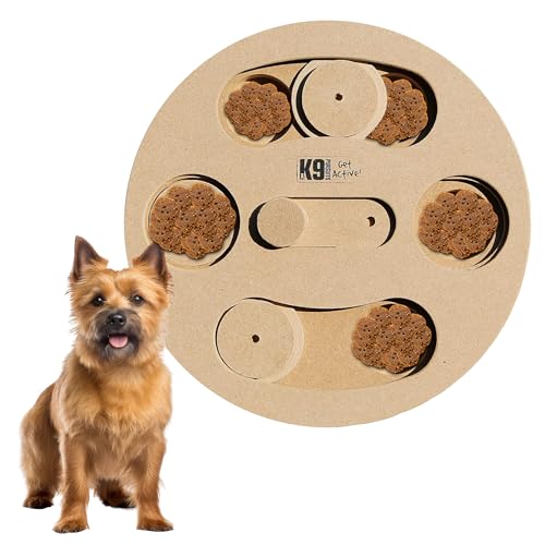 P.J Pet Products K9 IQ Spiel Columbo, Einheitsgröße, Columbo, Columbo, Holzbraun, 0,4 kg
