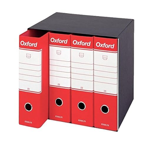 ESSELTE G89 OXFORD gruppo registratori 4 / G85 - Rosso - 390789160