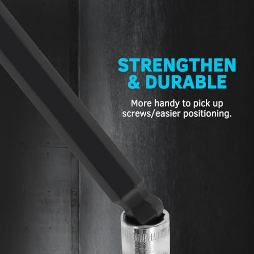 LOZAGU 36-Piece Allen Key Set, Ball End, SAE and Metric Hex Key Set 4 LOZAGU 36-Piece Allen Key Set, Ball End, SAE and Metric Hex Key Set - Image 4