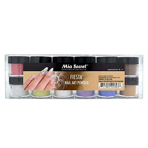 Mia Secret Nail Art Acrylic Powder Fiesta Collection