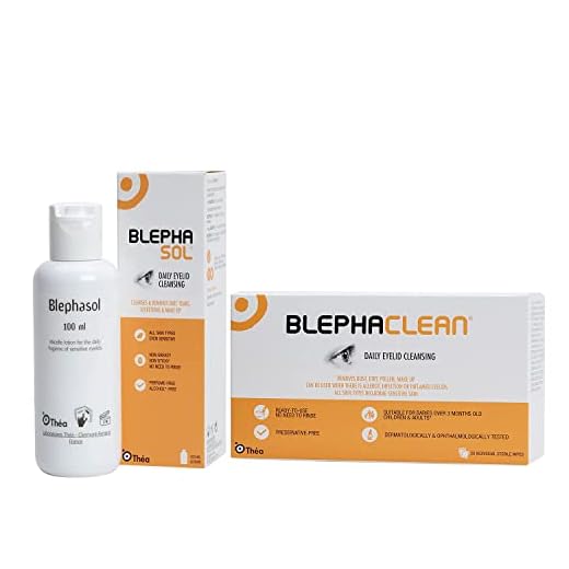 Blephasol - Toallitas limpiadoras (100 ml, 20 unidades)