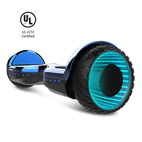 WORMHOLE Off Road Hoverboard Dual Motors Electric Self Balancing Scooter 6.5" Two Wheel