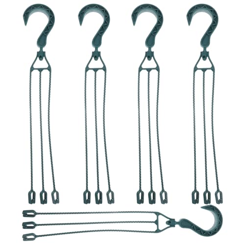 Beaupretty �v���X�`�b�N���A�ؔ��t�b�N5�Z�b�g �Ǌ|���p�|�b�g�t�b�N 360�x��]�\�t�����[�z���_�[ �ƒ���̐A���݂艺���p