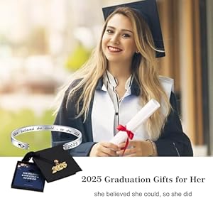 M MOOHAM Graduation Gifts for Her Him 2025, Inspirational Graduation Bracelets Class of 2025 High School College Graduation Gifts for Her with Graduation Box M MOOHAM Graduation Gifts for Her Him 2025 Inspirational Graduation Bracelets Class of 2025 High School College Graduation Gifts for Her with Graduation Box