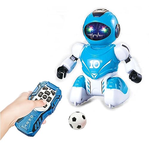 Image of Magicwand Soccer Playing Programmable Dancing & Walking Robot for Kids with Lights