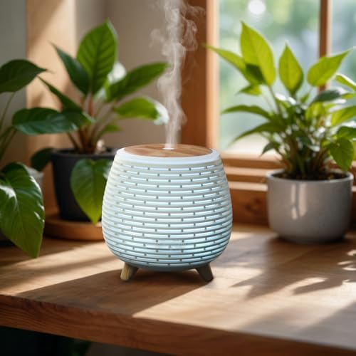 Zen'Aroma Essential Oil Diffuser Lola, Ultrasonic Cool...