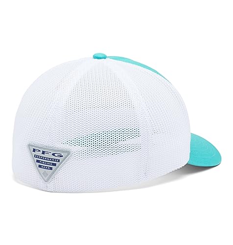 Image of Columbia Unisex PFG Fish Flag Mesh Ball Cap