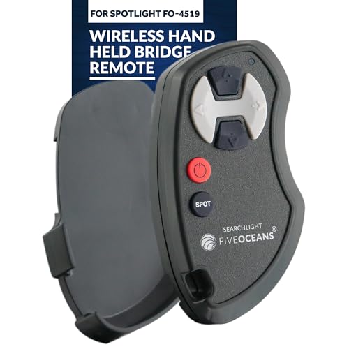 Wireless Hand-Held Bridge Remote for Marine Use