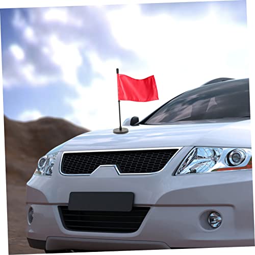 Garneck Car Flag Seat Magnetic Holder Truck Flag Pole Metal Flag Pole Car Window Flag Pole Car Flag Holder Magnetic Car Mount Flagpole Mount Supplies Flag Pole Holder Flagpole Holders Iron #TOP4