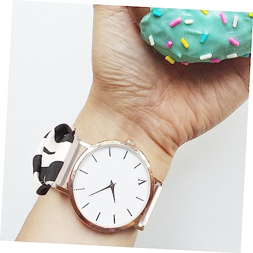 Bracelet montre élastique en polyester extensible anti-irritation