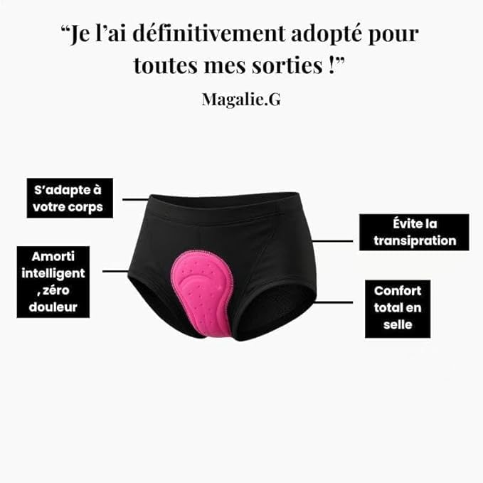 SWZEC Culotte Femme Gel 5D Ozalo Gsx Shorts de Cyclisme 4D Rembourrée pour VTT Vélo
