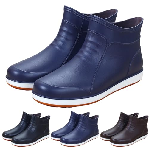 Bottes de cheville imperméables avec semelle antidérapante extérieure - 4