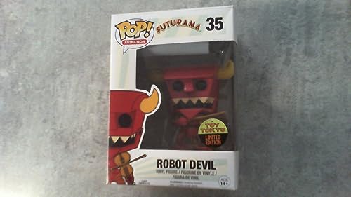 Sale Funko Pop! Animation #35 Futurama Robot Devil With Violin (Toy Tokyo 2015 Exclusive)