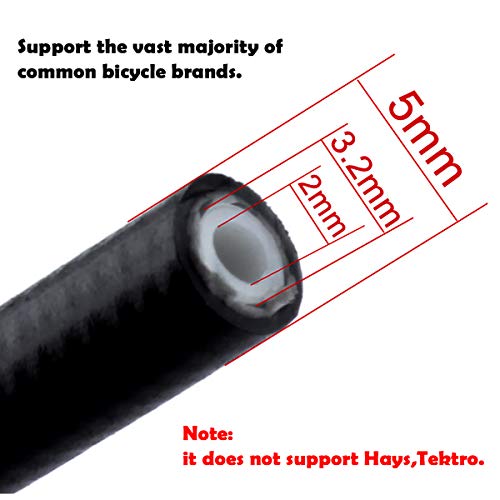 image for Farbetter 10000mm/ 32.8ft x 5.0mm Bike Brake Hydraulic Hose Bicycle Hy