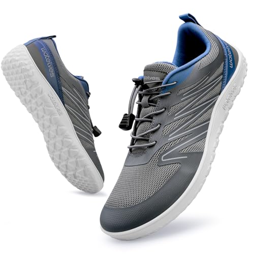 Image of WateLves Barefoot Shoes Men Women Wide Width Minimalist Zero Drop Shoes Trail Running Walking Sneakers