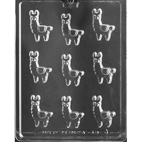 Grandmama's Goodies A158 Bite Size Llama Chocolate Candy Soap Mold with Exclusive Molding Instructions ... (1) Cover