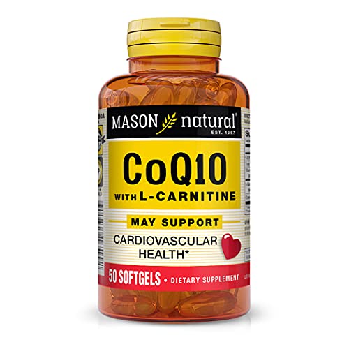 Mason Vitamins Co Q-10 With L-Carnitine Softgels, 50 Count #TOP17