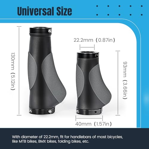 PRUNUS Ergonomic Double Lock-On Grips