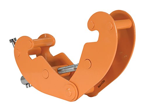 Vestil Bc-1 Steel Beam Clamp, 1000 Lbs Capacity, 3-1/8" To 9-5/8" Flange Width #TOP24