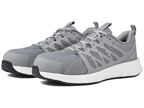 Image of Reebok Work Mens Fusion Flexweave Slip Resistant Composite Toe Work /Duty - Black
