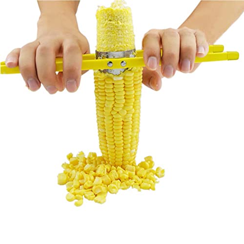 Corn Peeler, Corn Stripper Cob Stripper Tool, Household Stainless Steel Corn Peeler Stripper Thresher, Professional Corn Remover Corn Zipper for Home&Kitchen