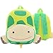 Produktbild CAOLATOR Kinderrucksack Karikatur Kindergartenrucksack Schildkröte Kindergarten Rucksack Plüsch Mini Backpack Kinderrucksack Tasche Schultaschen für Mädchen Kinder Jungen