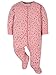 Gerber Baby Girls 4 Pack Sleep 'N Play Footie, Bear Pink, 3-6 Months